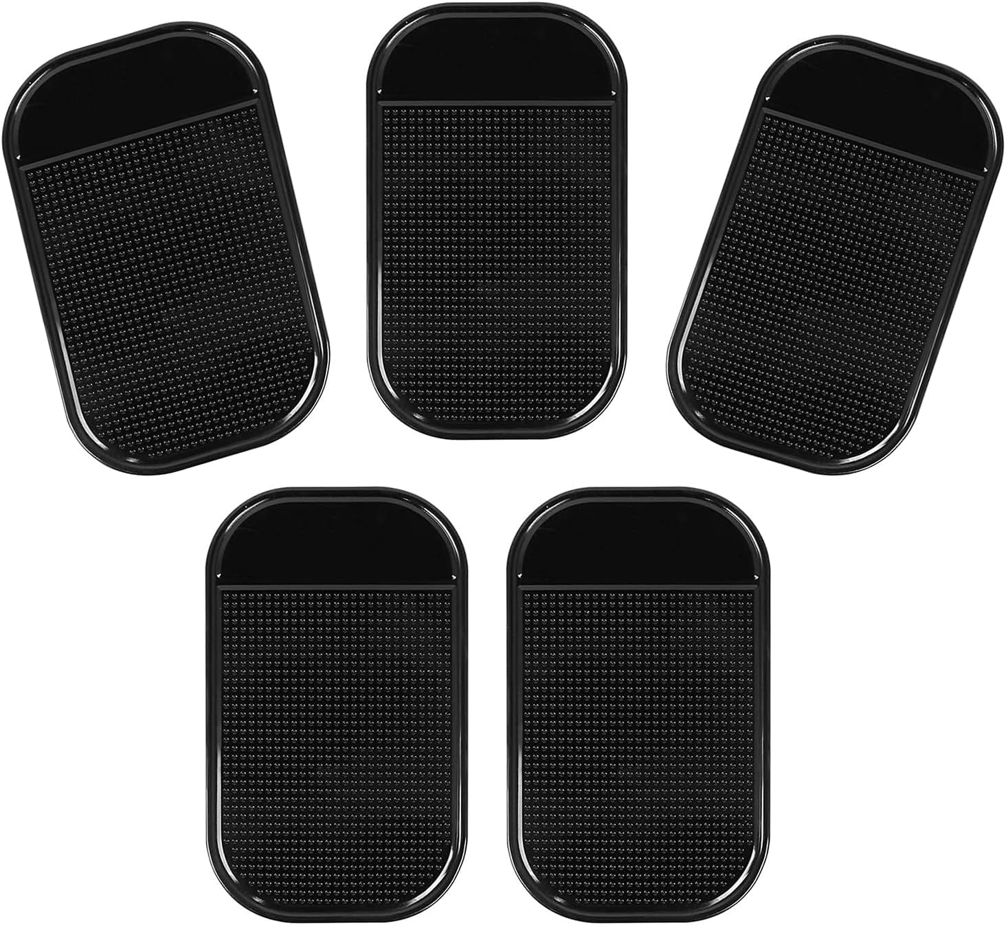 Antislip Car Dash Mat,5 Pcs Car Dashboard NonSlip Mats,Selfadhesive