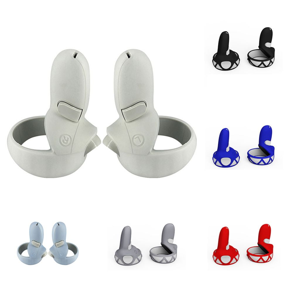 Anti-slip Comfortable Silicone Handle Grip Cover Controller Sleeve Case ...