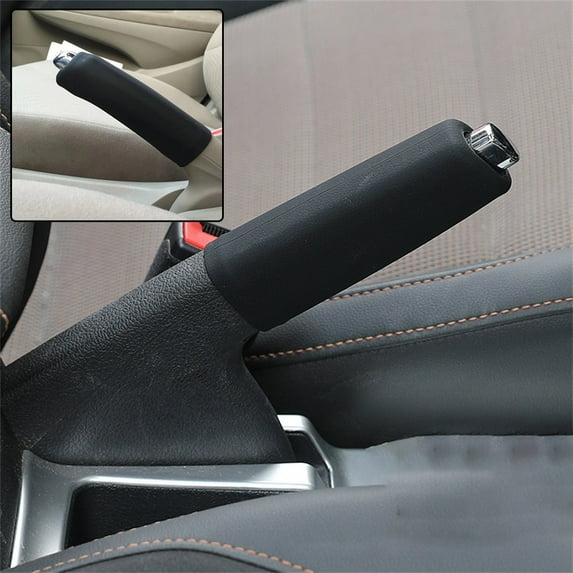 Anti-slip Cover Car Handbrake Auto Black Brand New Car Gel Hand Brake Cover