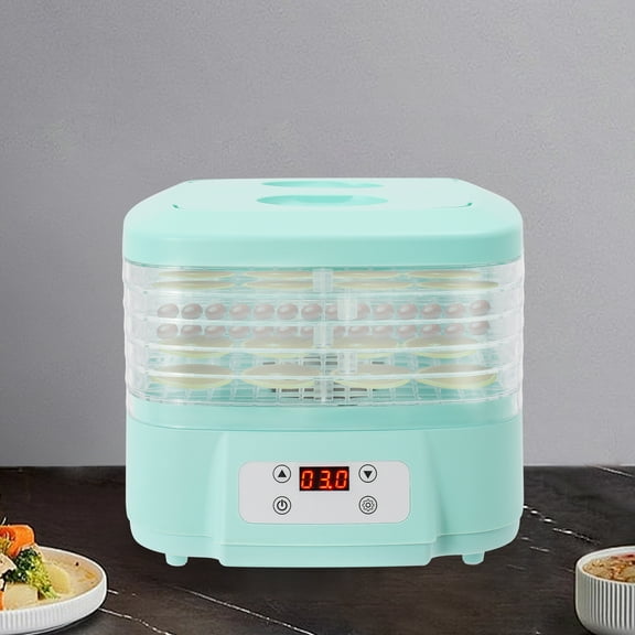 Anti-slip Feet Food Dryer Machine, Practical Handle Home Food Dehydrator, 6-tier Food Dehydrator Machine Applies to Most Kinds of Fruits, Vegetables, Herbs.