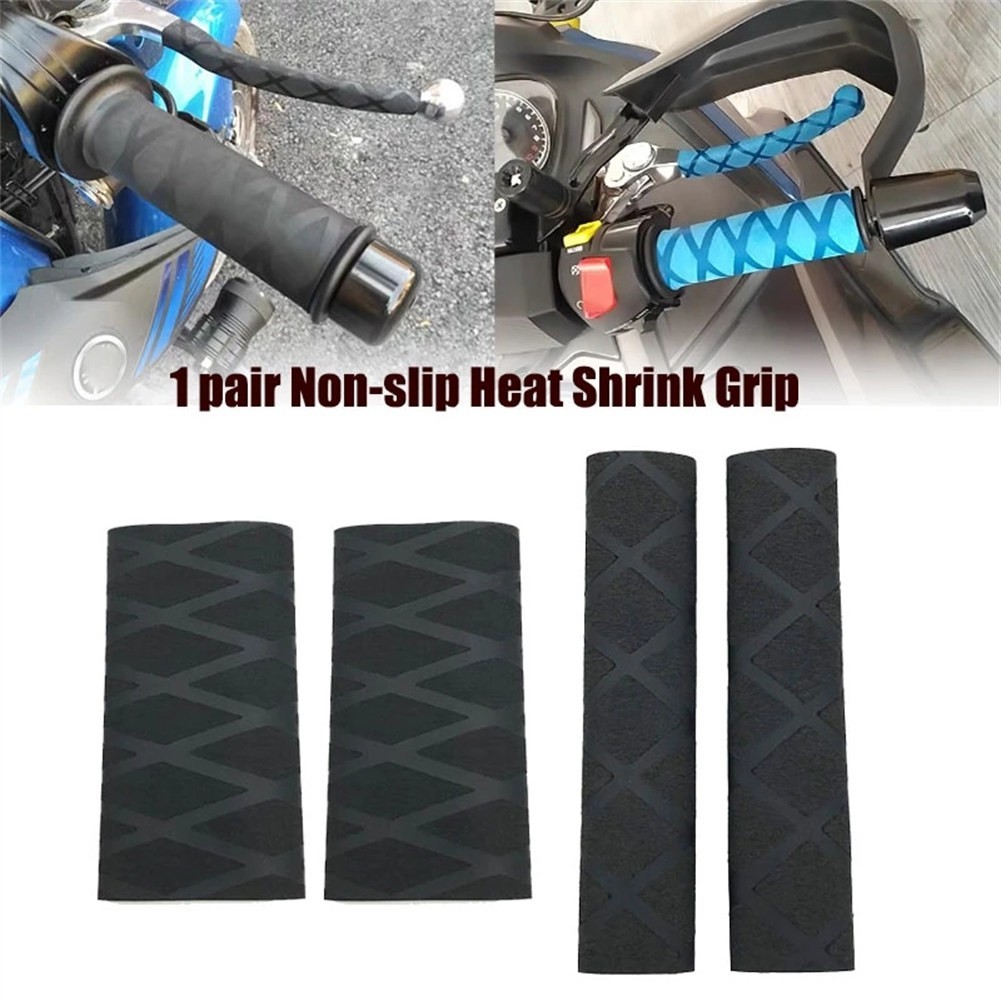 Anti-slip Heat Shrink Motorcycle Grip Rubber Gloves For BMW R1250GS R1200GS ADV