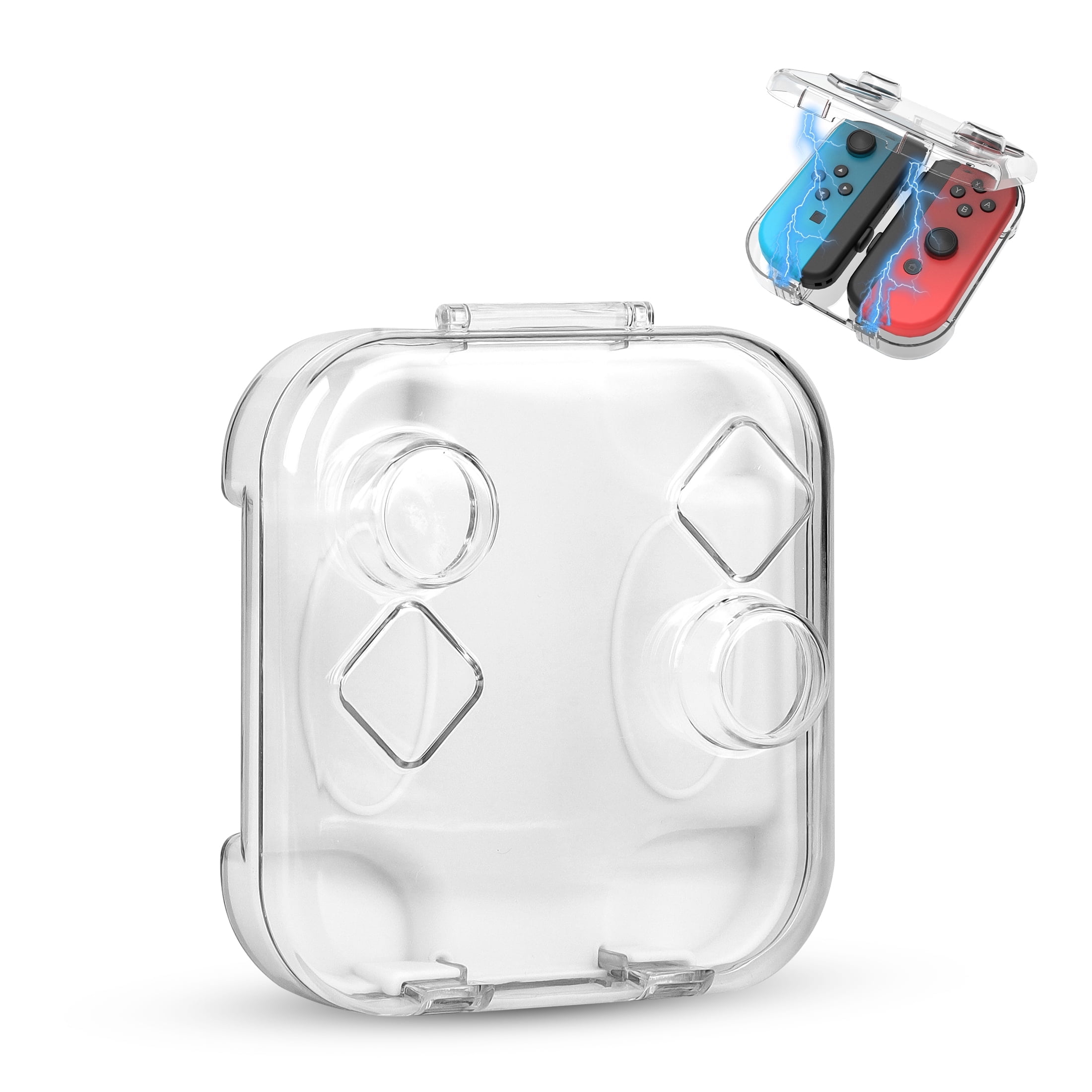 EEEkit PC Transparent Storage Box Fit for Nintendo Switch/OLED Joy-Con ...
