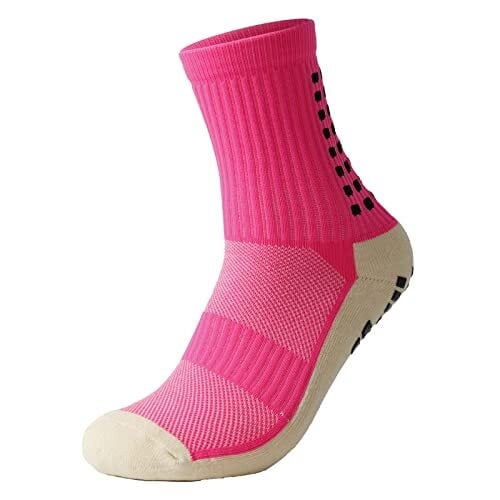 Anti-slip Sport Socks Athletic Socks Non-slip Rubber Grip for Football, Rugby, Basketball, Running, Hiking, YogaPilates