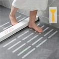 thumbnail image 1 of Anti-slip Strips, Safety Shower Treads Stickers - 24 Pcs, Bathtub Non Slip Stickers, Anti Skid Tape for Shower,Tub,Steps, Floor-Strength Adhesive Grip Appliques for Baby,Senior,Adult (Clear)8 x 0.8In, 1 of 8