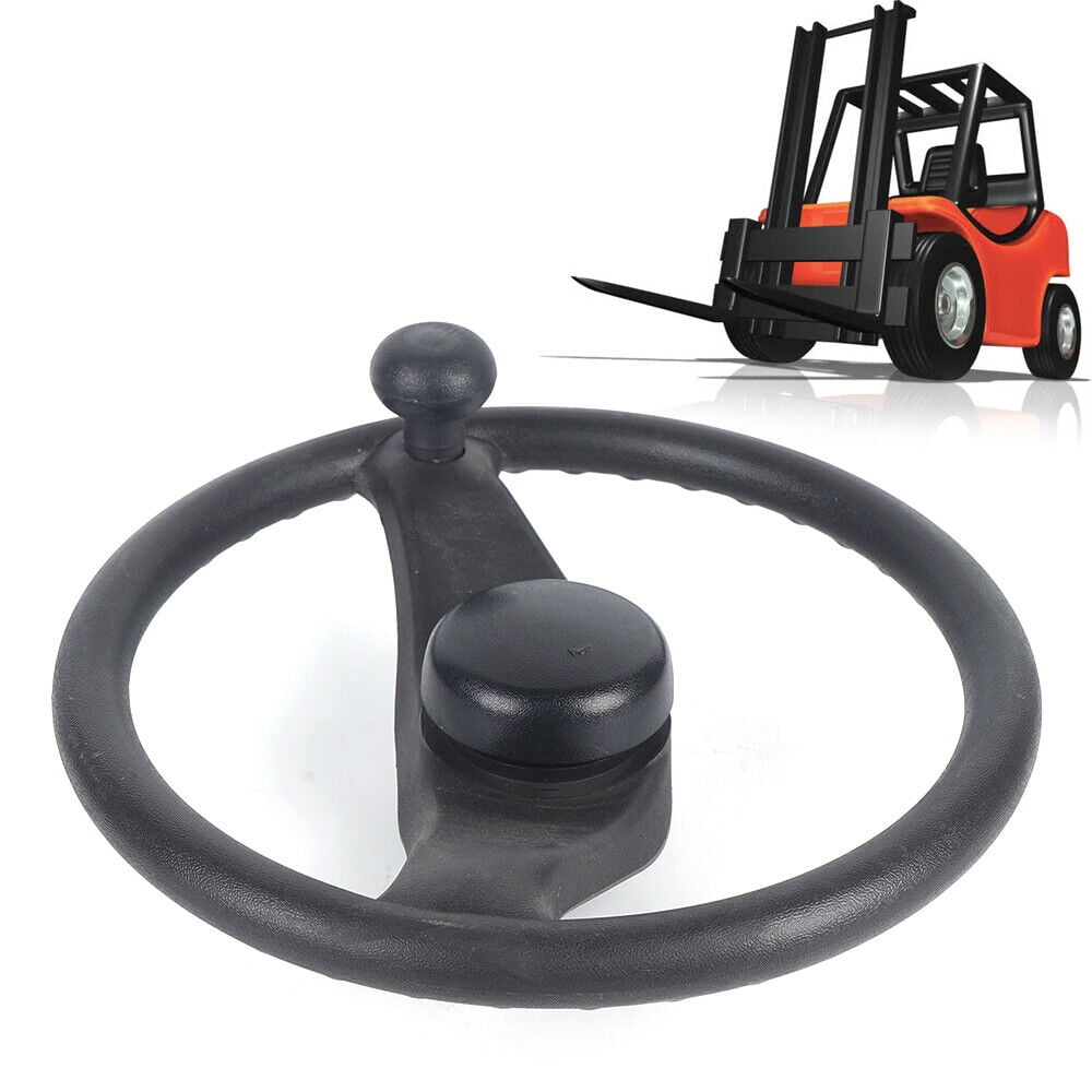 Antislip Universal Forklift Steering Wheel with Knob Turning Aid Ball