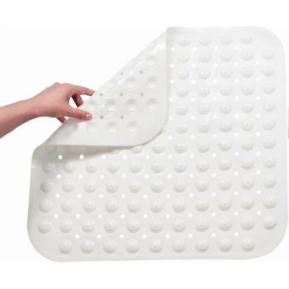Anti-slip square shower mat, anti-slip shower mat, anti-bacterial anti-slip mat