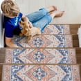 thumbnail image 1 of Anti slip stair treads, wooden stair treads, washable self-adhesive stair treads, and anti fouling stair carpets. Different colors to choose from, 1 of 11