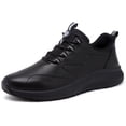 thumbnail image 1 of Non Slip Work Shoes for Men slip on Waterproof Kitchen Chef Restaurant Walking Sneakers Comfortable Food Service Working Footwear leather Nursing shoe, 1 of 6