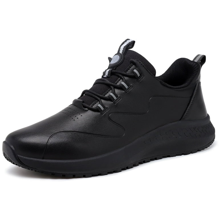 Non Slip Work Shoes for Men slip on Waterproof Kitchen Chef