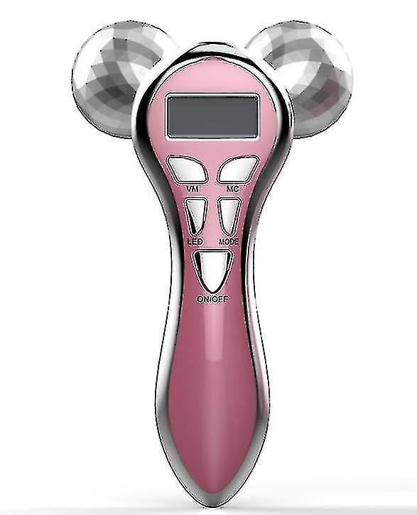Naiwang 4d Microcurrent Face Massager Roller,electric Rechargeable Face Lift Roller Arms Legs Massager For Anti Aging Wrinkles Facial Massager For Wom
