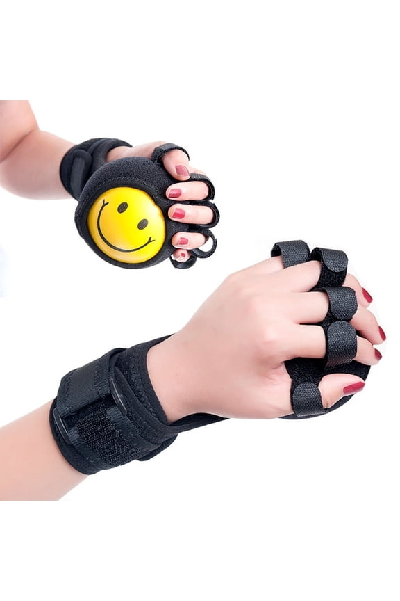 Anti-spasticity Ball Splint Hand Finger forHand Stroke Hemiplegia Finger Recovery Spasm Dystonia Hemiplegia Finger Training Tool