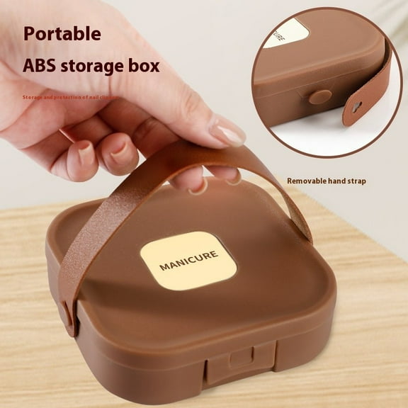 Anti-splash Portable Household Fingernail Maintenance Kit