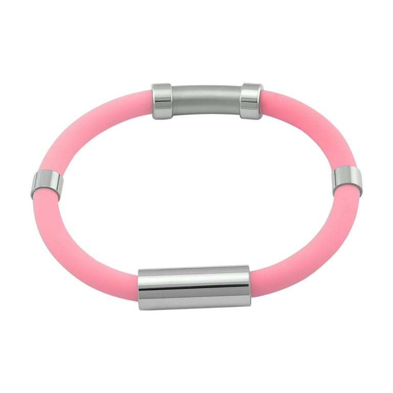 Anti static Bracelet Negative Ion Silica Gel Metal Balance Energy Sports Bracelet Summer Savings