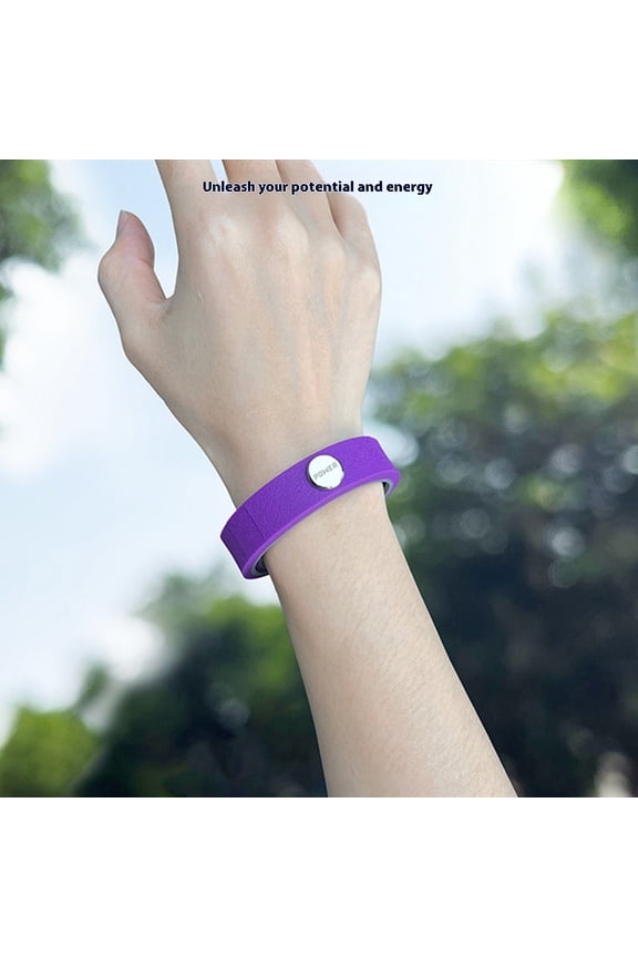 Anti-static Negative Ion Energy Silicone Bracelet