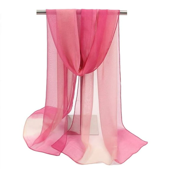 Anti-sunburn Long Beach Scarves Soft Neck Bandana Sun Protection Wrap Hijab Pashmina Scarf Shawls PINK