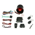 Antitheft Burglar Alarm System for Universal Cars, 2 Remote Controls