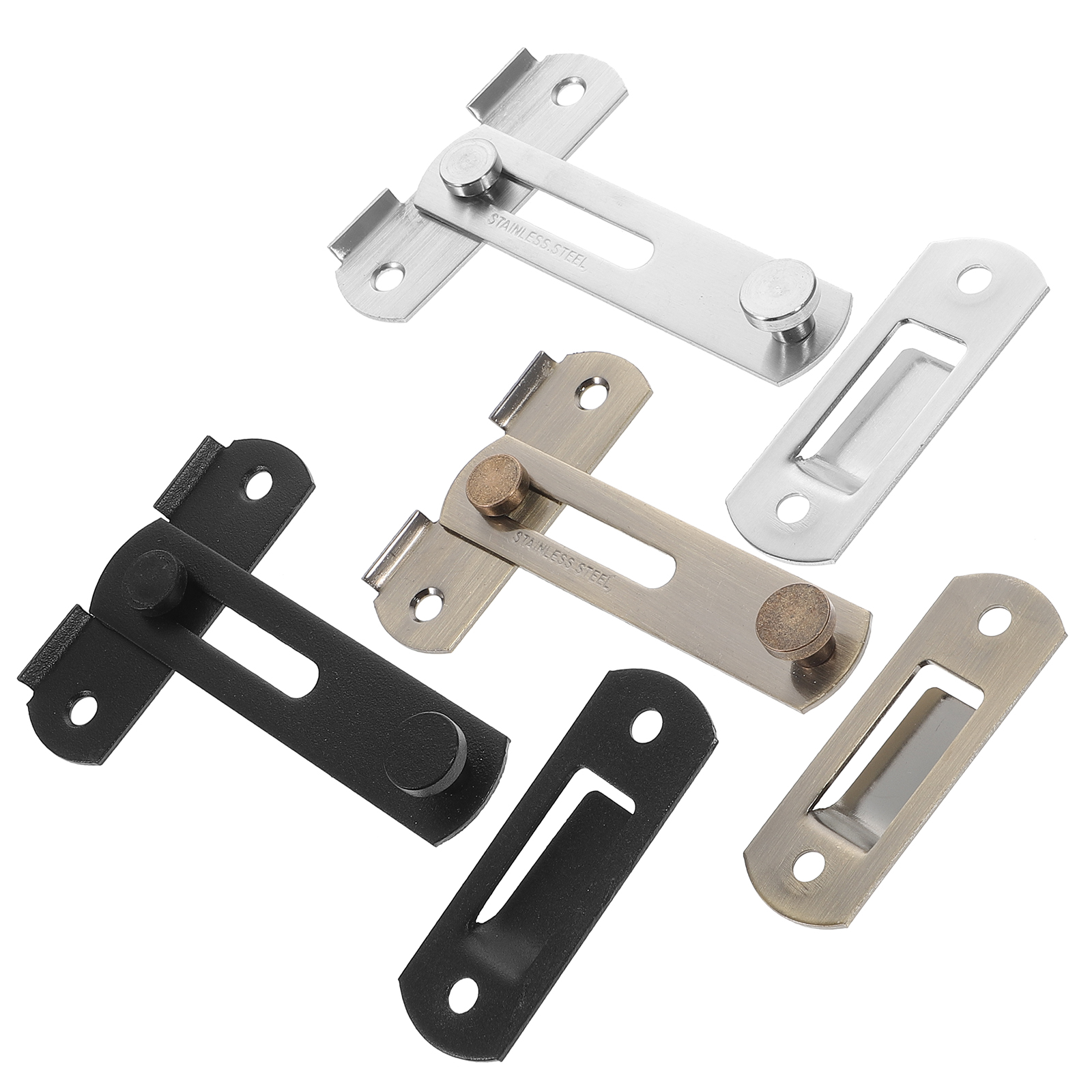 Antitheft Door Lock Window Locks Chicken Coop Security Latches 90