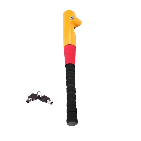 Anti-theft Locking Devices, Car Vehicle Truck Steering Wheel Locks Baseball Anti Theft Lockwith 2 Keys, Universal Fit For Auto/Truck/SUV/Van