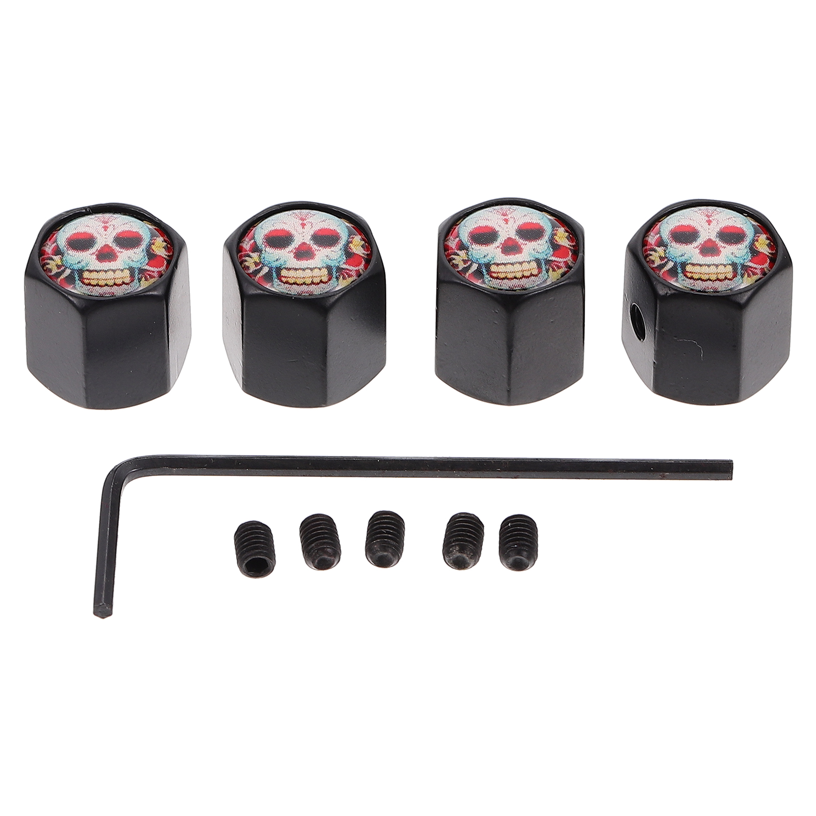 Antitheft Mouth Cap Decor Car Tire Caps Tire Air Dust Covers Air Stem