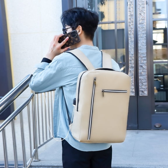 Anti-theft Password Lock Backpack Business Commute Large Capacity Men's,16inches