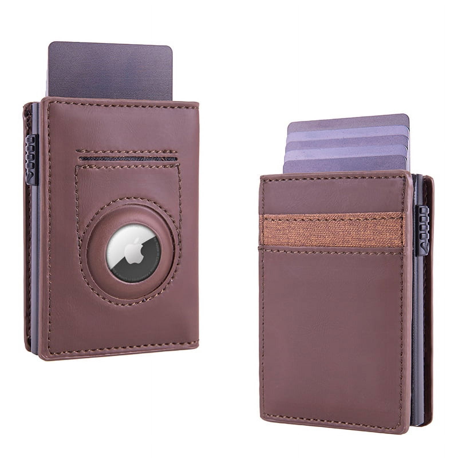 Anti-theft card swiping package RFID card holder tracker wallet ...