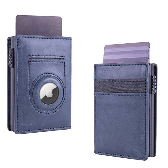 Anti-theft card swiping package RFID card holder tracker wallet ...