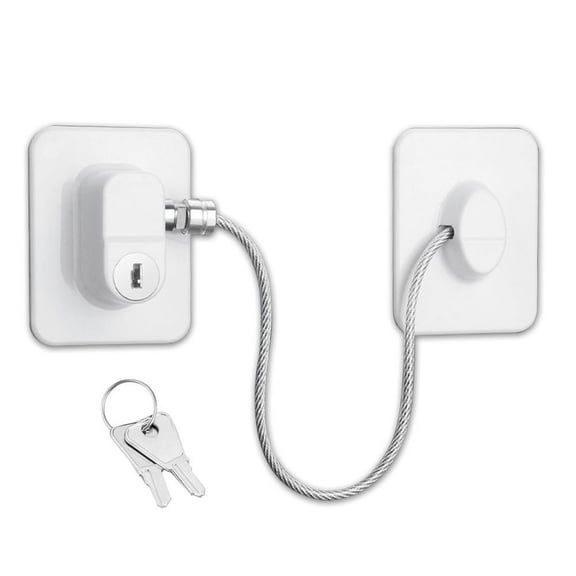 Anti-Theft Child Door and Window Safety Lock.Window Clip Lock Limiter.No Need to Punch.Easy to Use.Fast Installation