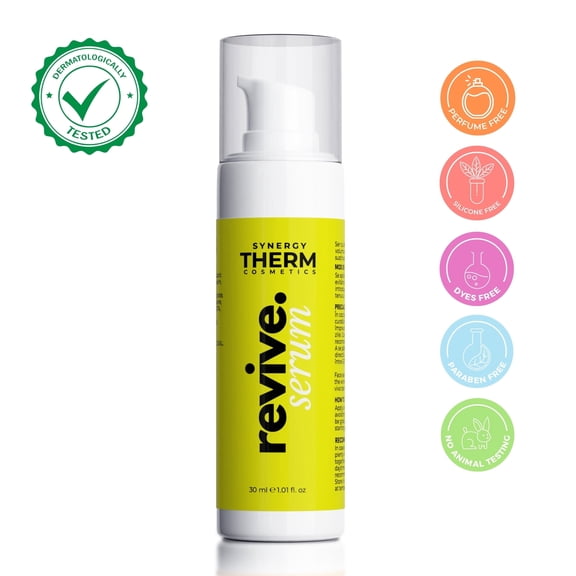 Synergy Therm Anti-Wrinkle Face Serum with Retinal, Niacinamide and Vitamin E, 0.05 Percent 1.01 fl oz