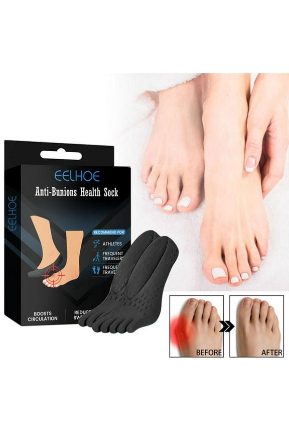 AntiBunions Health Sock, Toe Socks Women Five Finger Socks, Anti Slip Socks For Bunions Small, Woman Toes Socks Cotton Five Finger Sock