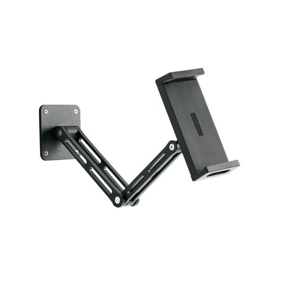 Universals Aluminum Alloy Wall Mount Holder For Phone And Tablets Adjustable Stand for Home, Kitchen, and More