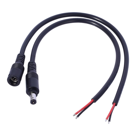 AntiDrop 5.5x2.1mm Charging Cable with Rotating for Mobile Hard Drives Enclosures and Electronics, 18AWG