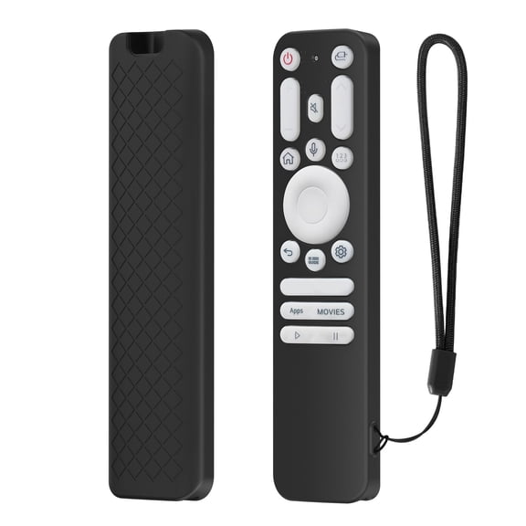 AntiDrop Remote Control Covers Ergonomic Grip Textured Surfaces Universally Fit for for AKB76044412 Tvs Remotes Guard