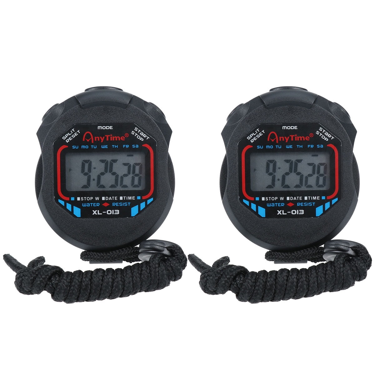 AntiGuyue 2pc 009A Timer Twoway Stopwatch Professional Movement Sports