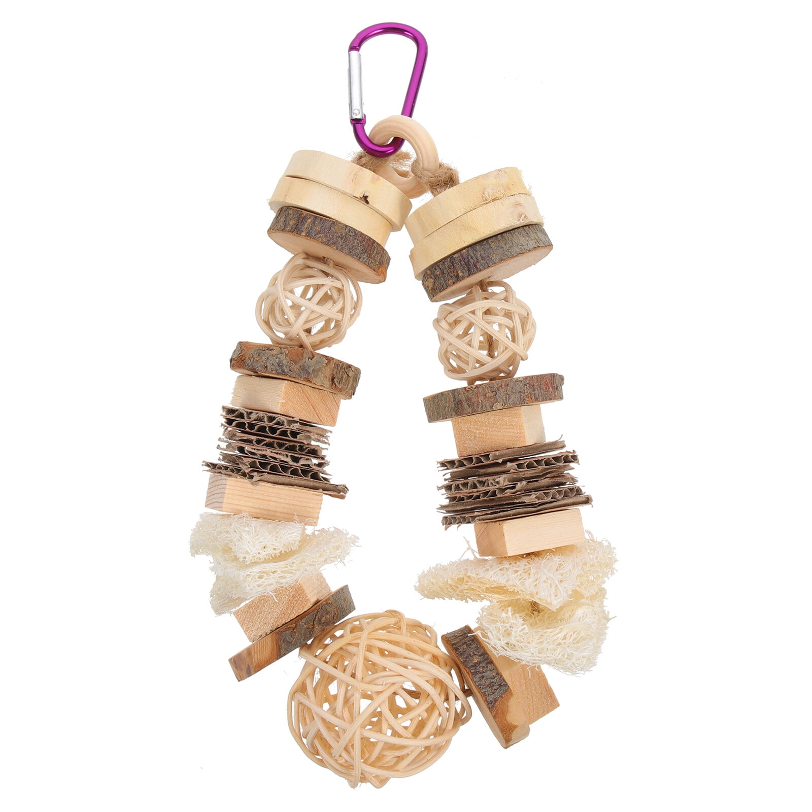 AntiGuyue Small Pet Molar Toy Hamster Molar Toy Bunny Chewing Toy Small