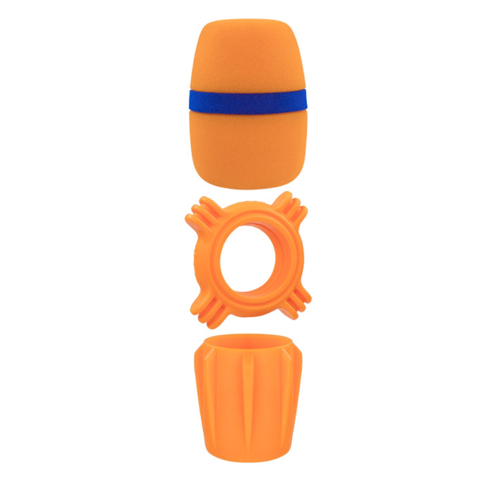 Colored Microphone Rings AntiRoll Microphone Rings Foam Windscreens Bottom Rod Sleeve Holder For ...
