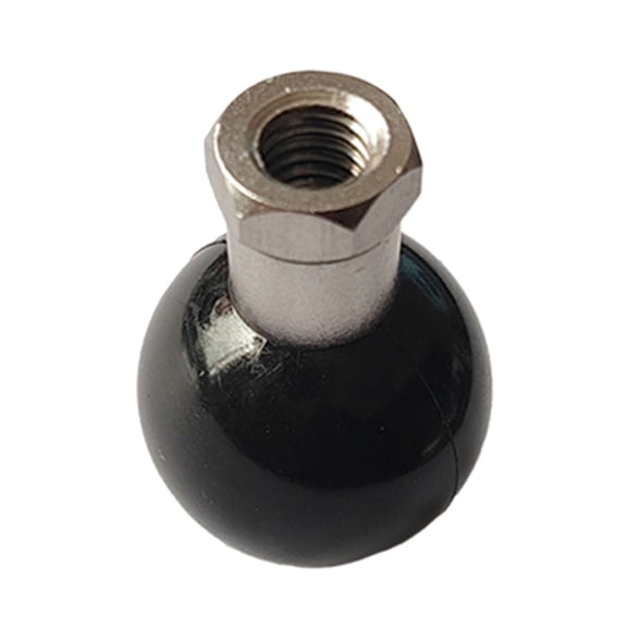 AntiSlip 1In Balls Adapter Compatible for RAMs Mount B Size Double Socket Arm M6/0.8cm/1/4inch Threaded Hole Accessories