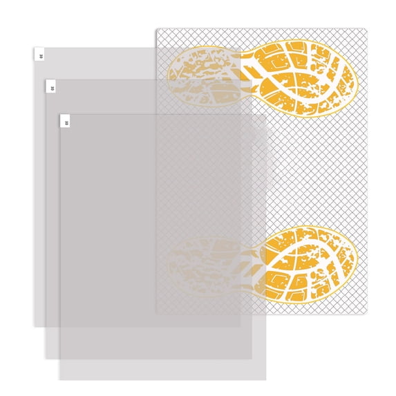 AntiSlip Basketball Grip Mat Nonslip Basketball Shoe Sticky pads Courtside Basketball Sticky Mat for Dirt Removal