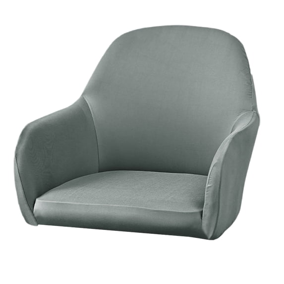 Coversll Designs AntiWrinkle Chair Covers Milk Silk Furniture Slipcovers Elastics ...
