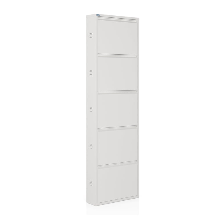 CEHA Antibacterial 5-Tier Metal Shoe Cabinet, Organizer Rack with