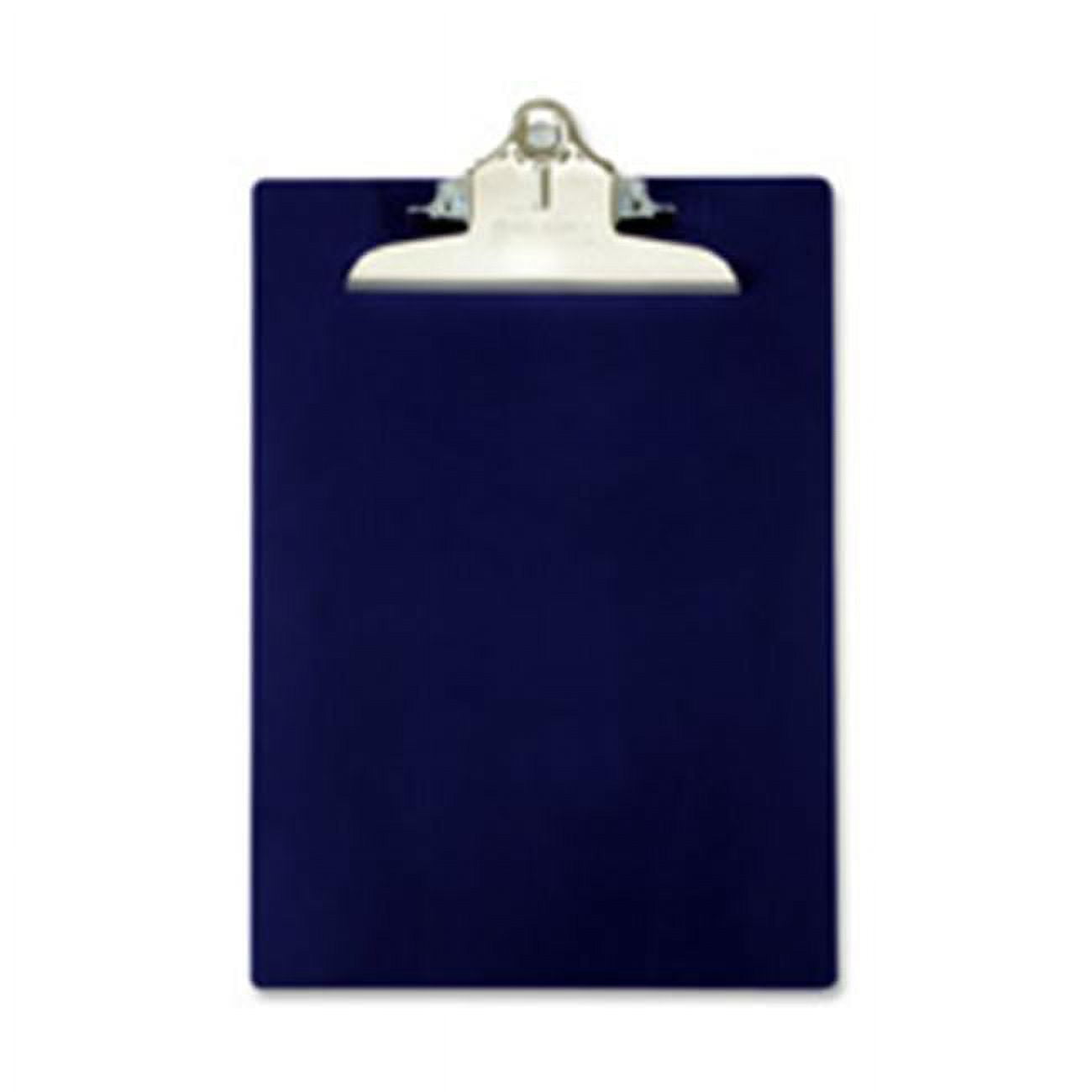 Antibacterial Clipboard- w- Hanging Hole- 1in. Cap.- Purple