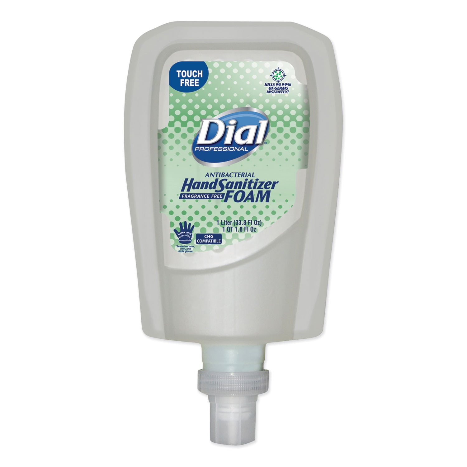 Antibacterial Foaming Hand Sanitizer Refill for FIT Touch Free Dispenser, 1 L Bottle, Fragrance-Free, 3/Carton Antibacterial Foaming Hand Sanitizer Refill for FIT Touch Free Dispenser, 1 L Bottle, Fragrance-Free, 3/Carton