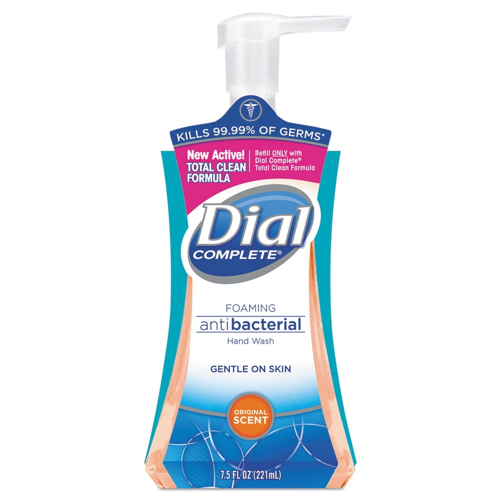 Antibacterial Foaming Hand Wash, Original, 7.5 oz Pump, 8/Carton Antibacterial Foaming Hand Wash, Original, 7.5 oz Pump, 8/Carton
