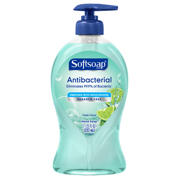 Antibacterial Hand Soap, Fresh Citrus, 11.25 Oz Pump Bottle | Bundle of 5 Each