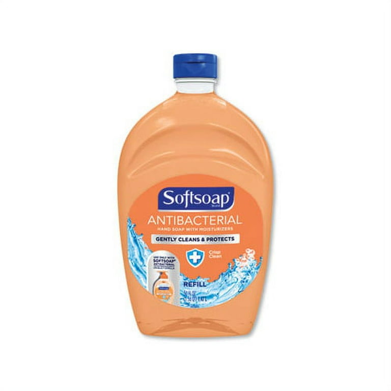 Antibacterial Liquid Hand Soap Refills, Fresh, Orange, 50 oz Antibacterial Liquid Hand Soap Refills, Fresh, Orange, 50 oz