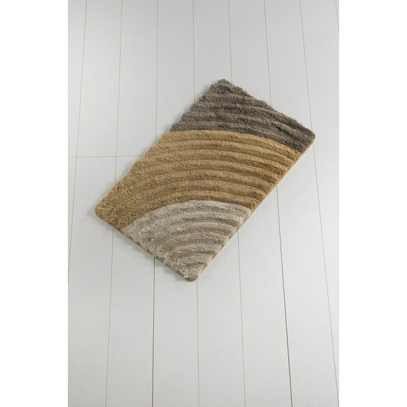 Antibacterial Rectangle Non-Slip Bath Rug, Assorted Colors, 23.6'' W x 39.4'' L