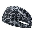 thumbnail image 1 of Antibacterial Sweatband for Sports Sweat Wicking Breathable Elastic Headband for Men Women Kids Running Basketball Gym Yoga, 1 of 10
