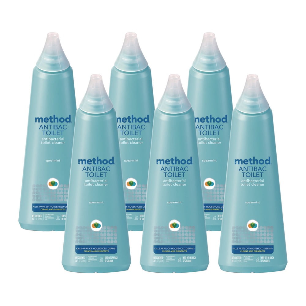 Antibacterial Toilet Cleaner, Spearmint, 24 oz Bottle Antibacterial Toilet Cleaner, Spearmint, 24 oz Bottle