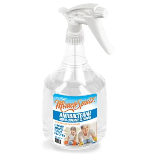 Antibacterial and Household Cleaner Strawberry Spring 36 oz. Spray Bottle by Miracle Spritz