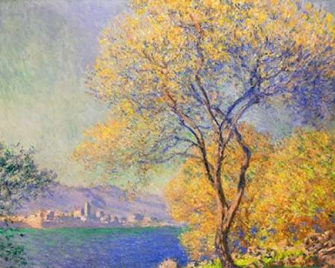 Antibes 1888 Canvas Art - Claude Monet (24 x 30)