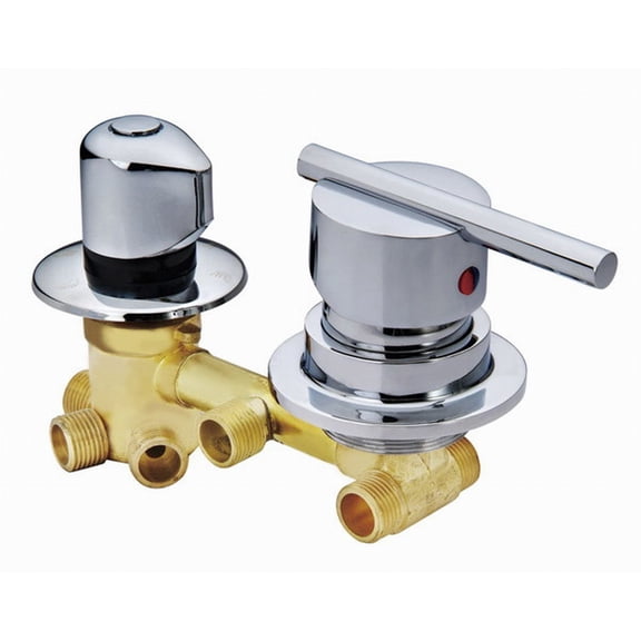Antibes Copper shower room mixing valve 2/3/4/5 way water outlet shower cabin cold and hot water switch, shower room faucet accessories